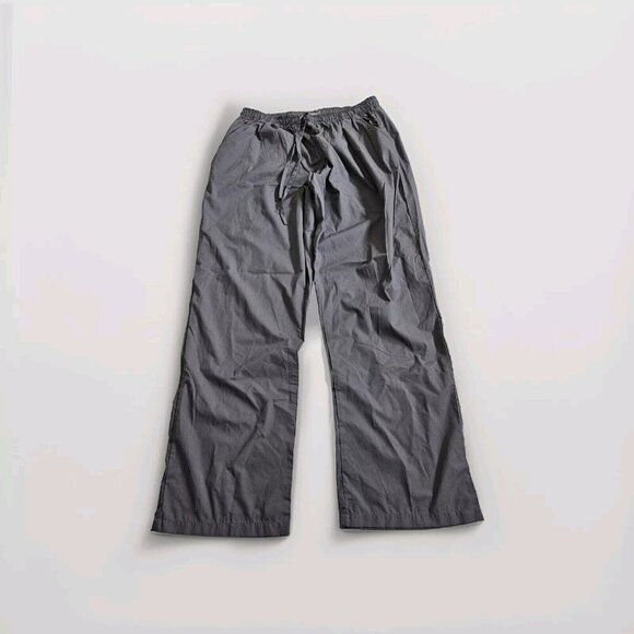 Van Laack Lounge Pants Men XL Gray Unisex Pockets Drawstrings No Stretch Leisure - Picture 11 of 13